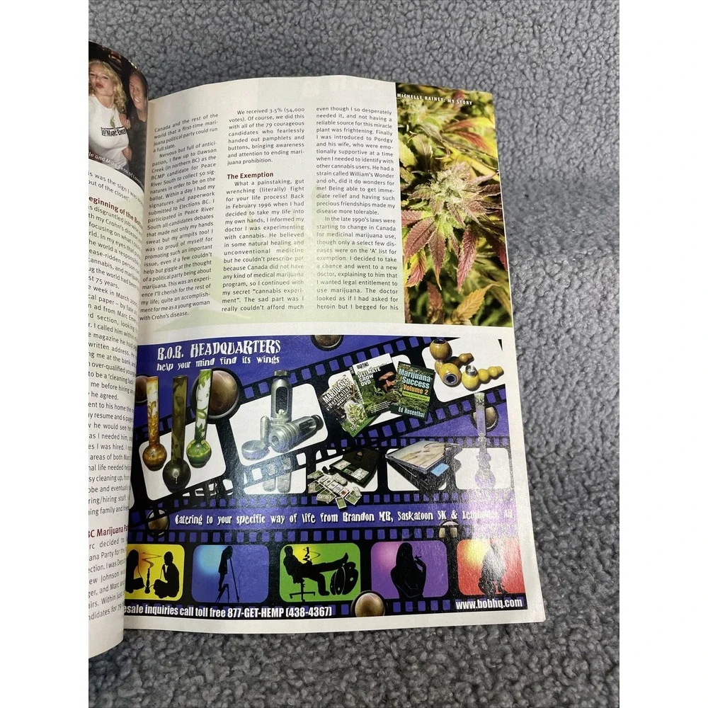 Cannabis Culture Magazine How‎ To Make Pot Legal March April 2006 Issue 59